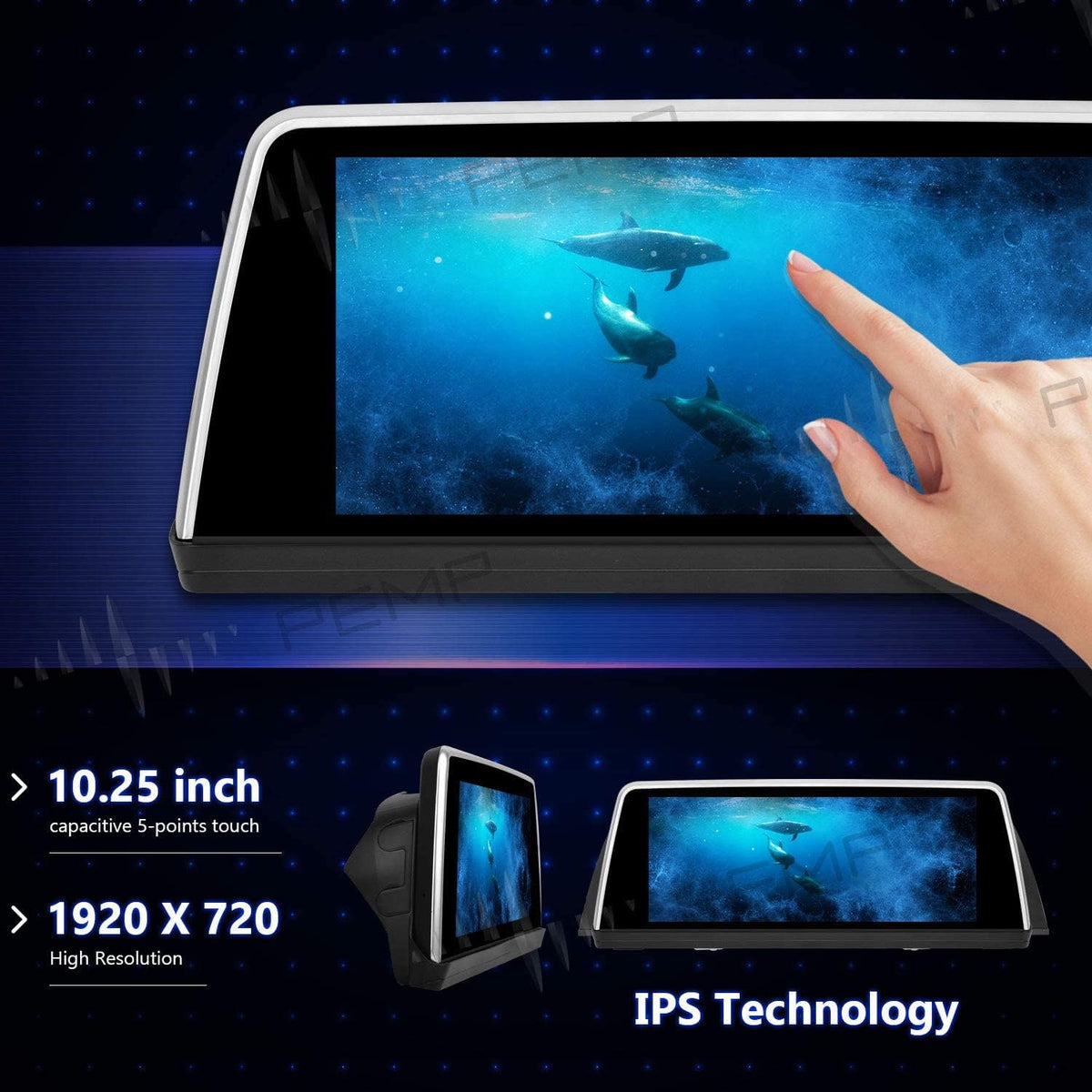 10.25 Android 10 Carplay Car Screen J611096