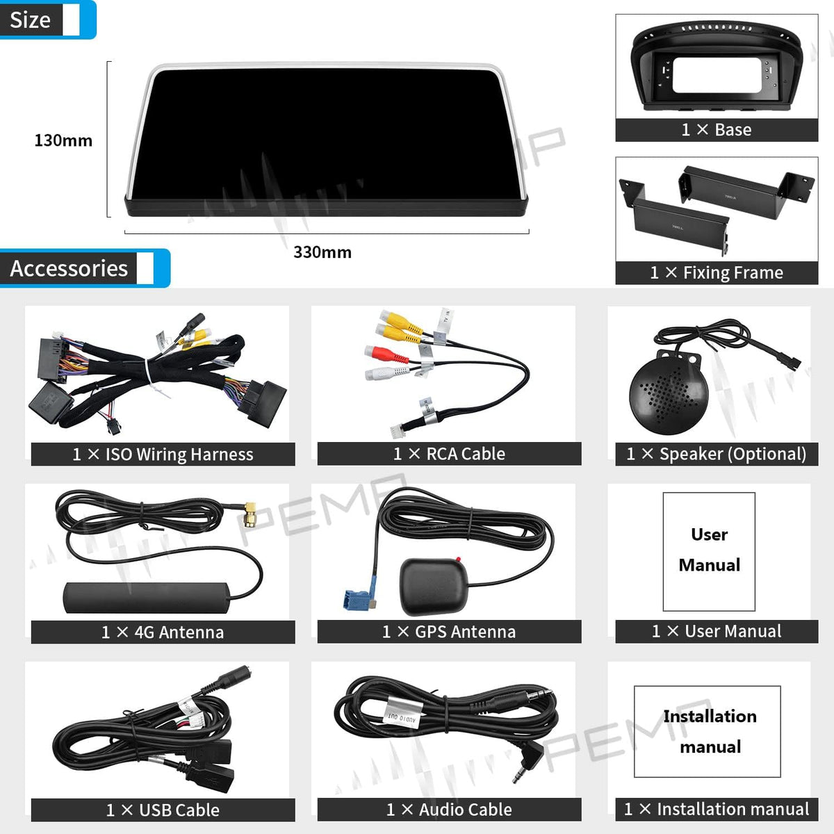 10.25 Android 10 Carplay Car Screen J611096