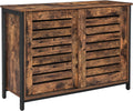 Rustic Brown Sideboard with Sliding Doors U476