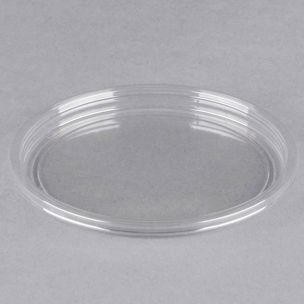 Clear Pet Plastic Round Deli Container Lid F826