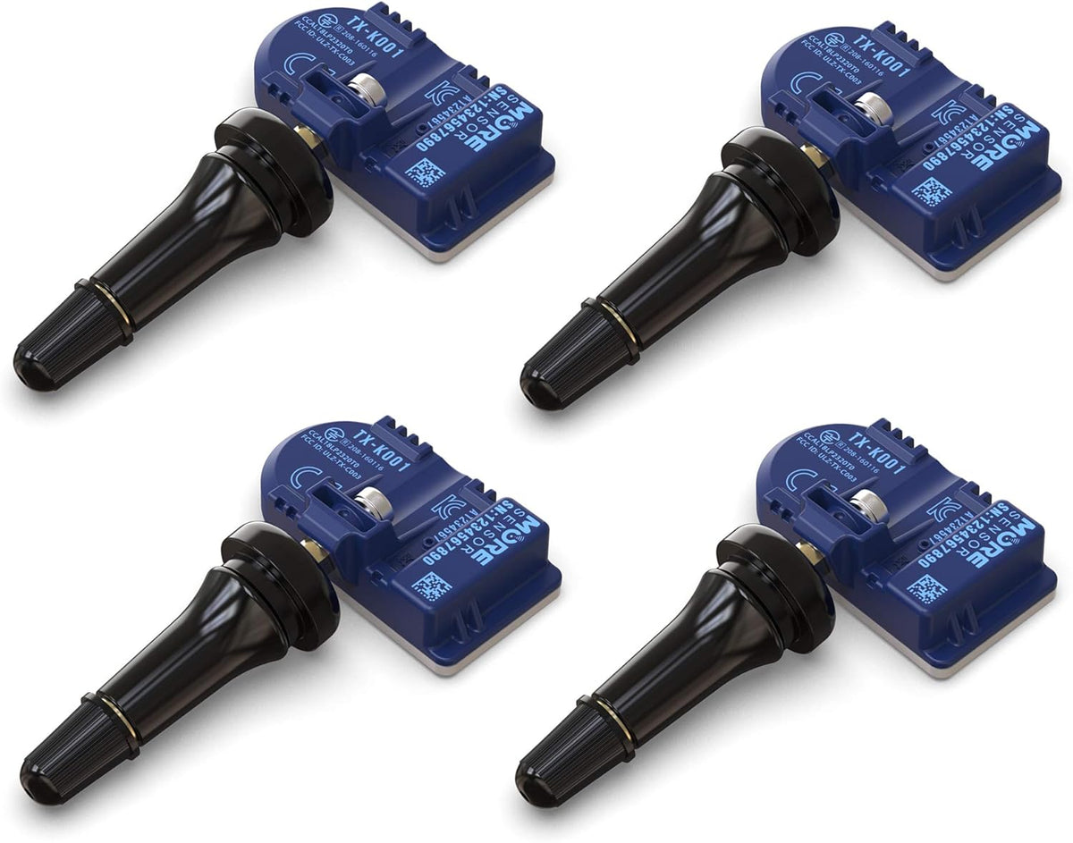 433MHz TPMS Tire Pressure Sensor 4-Pack Rubber Valve Stem U71805