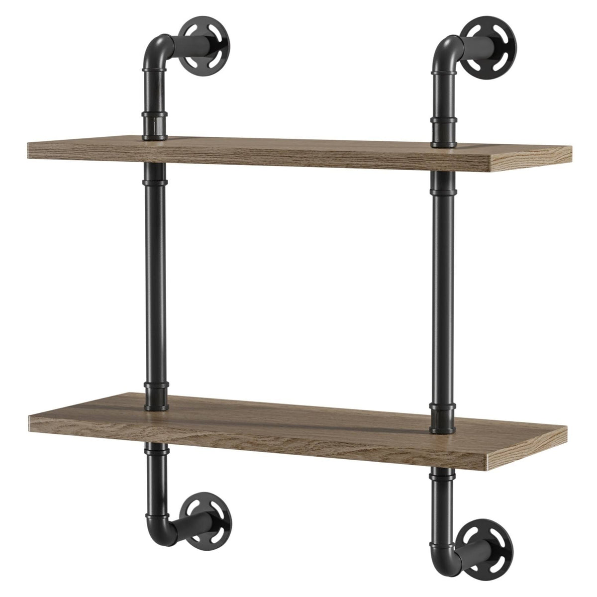 Floating Ladder Wall Shelf - 2-Tier A8836