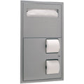 Recessed Seat-Cover Dispenser and Toilet A92879