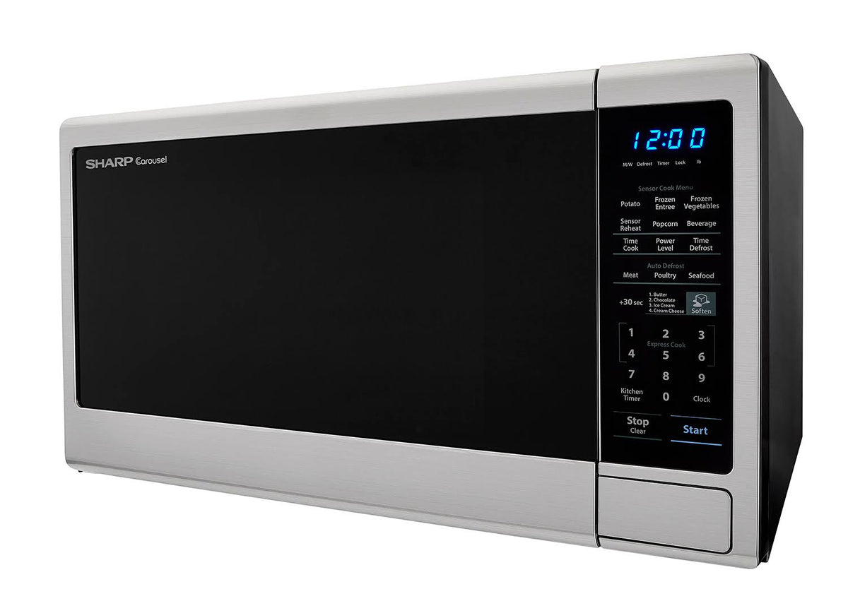 1000W Black Carousel Countertop Microwave Z643
