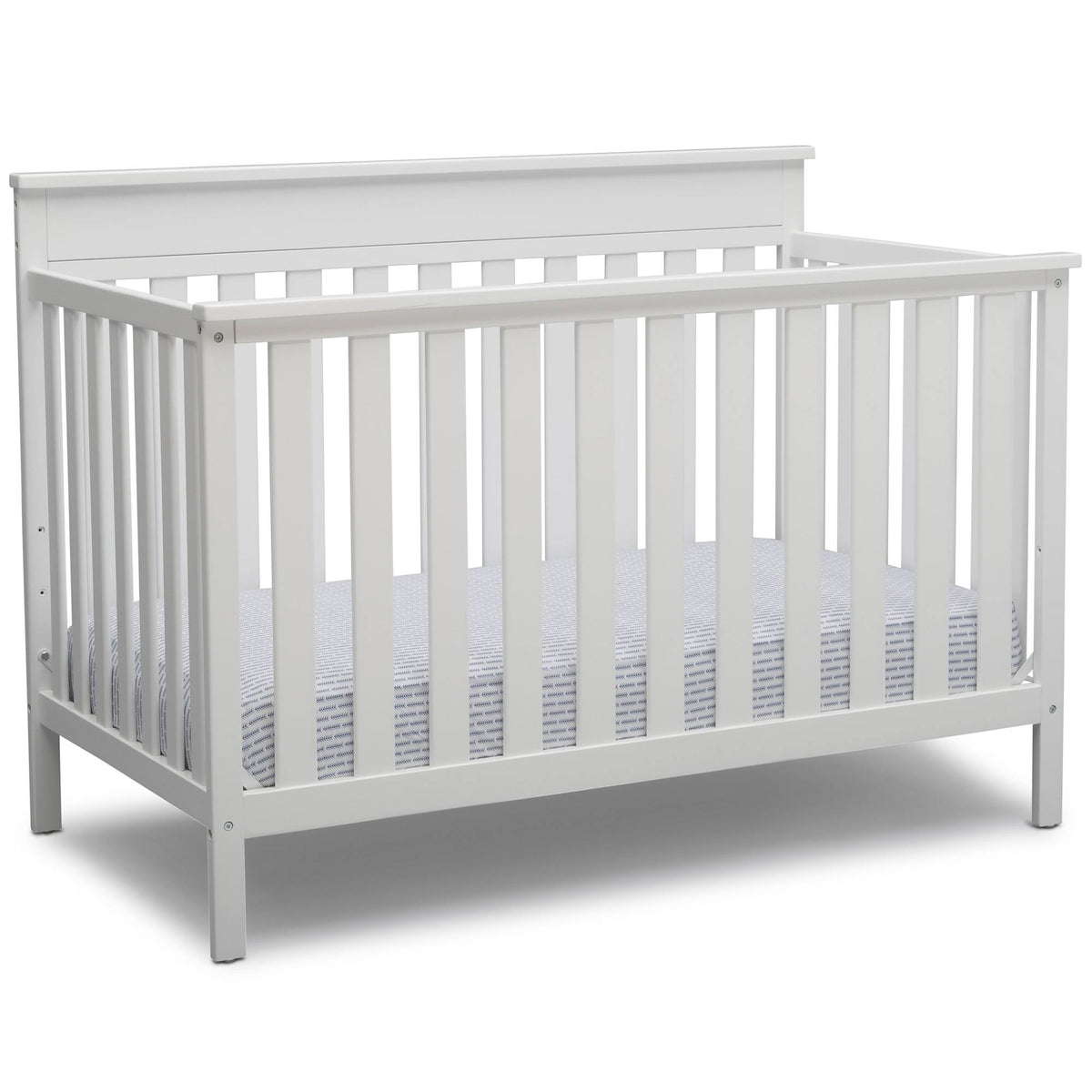 4-in-1 Convertible Baby Crib W6618