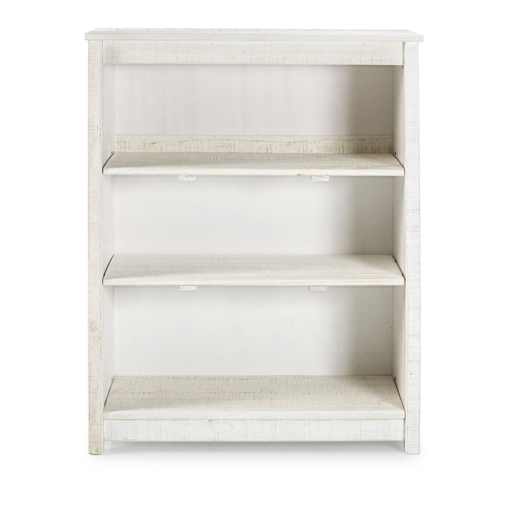 Grey Wood 3-Shelf Bookcase F945360
