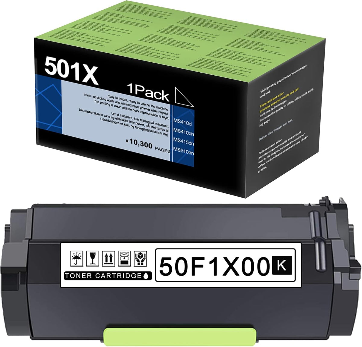 Black Compatible Toner Cartridge E52622