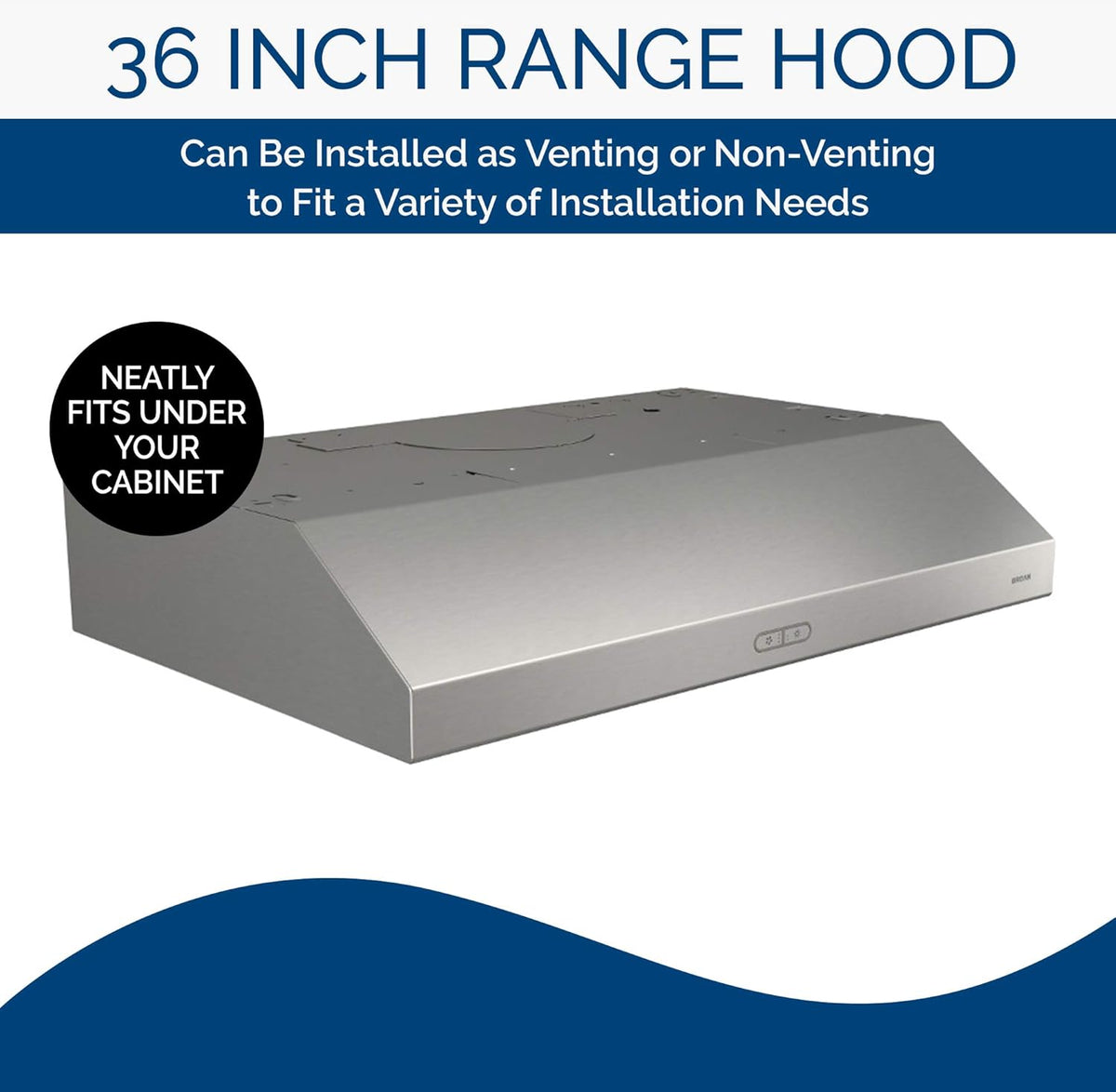 Stainless Steel Range Hood with Light V67767