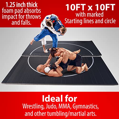 10' x 10' Wrestling Mat S35823