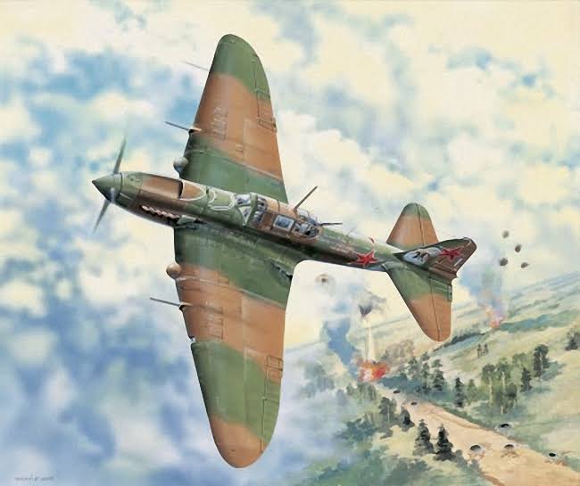 1/32 Il-2M3 Ground Attack Aircraft Model Kit M1698