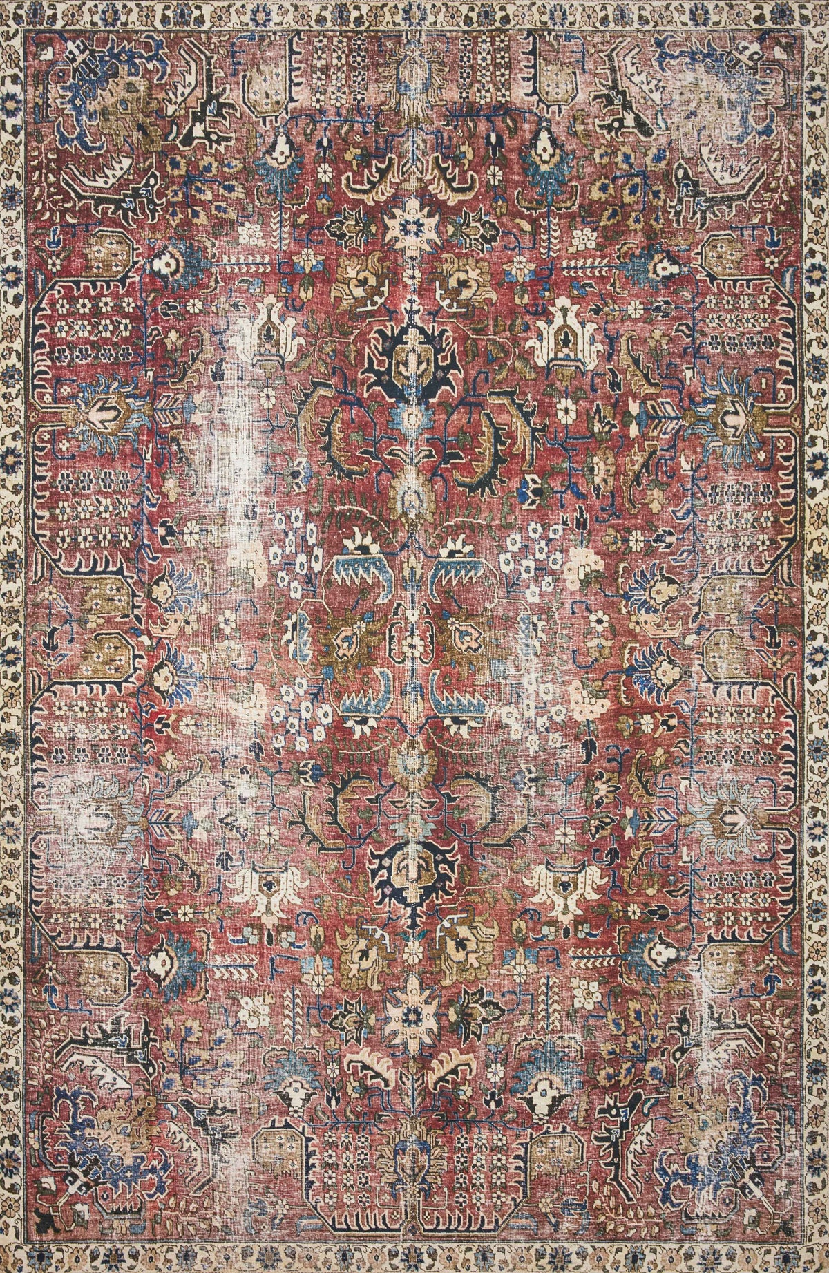 Merlot Multi 9'6 x 14' Rug D853033