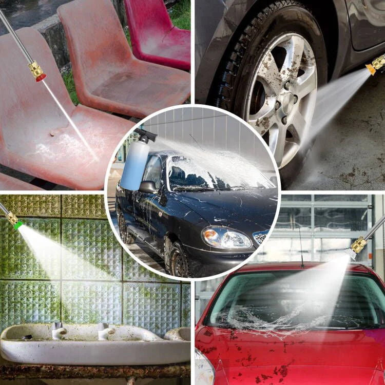 3500 PSI 2.5 GPM Electric Pressure Washer with Foam Cannon S366