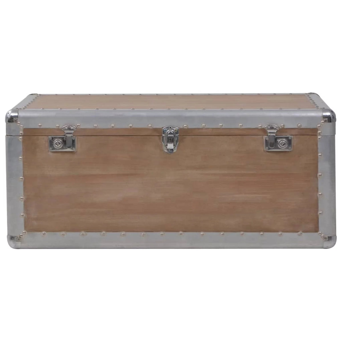 Wooden Fir Storage Chest Trunk G939365