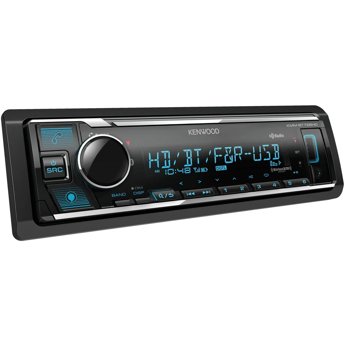 Single-Din In-Dash Digital Media Receiver with Bluetooth I531000
