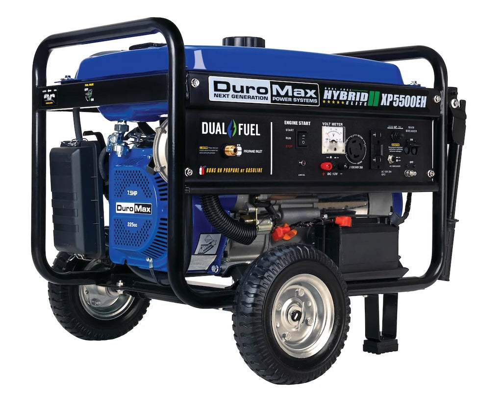 5500-Watt Dual Fuel Portable Generator D795309