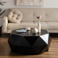 Vintage Style Coffee Table with Embossed Pattern M385986