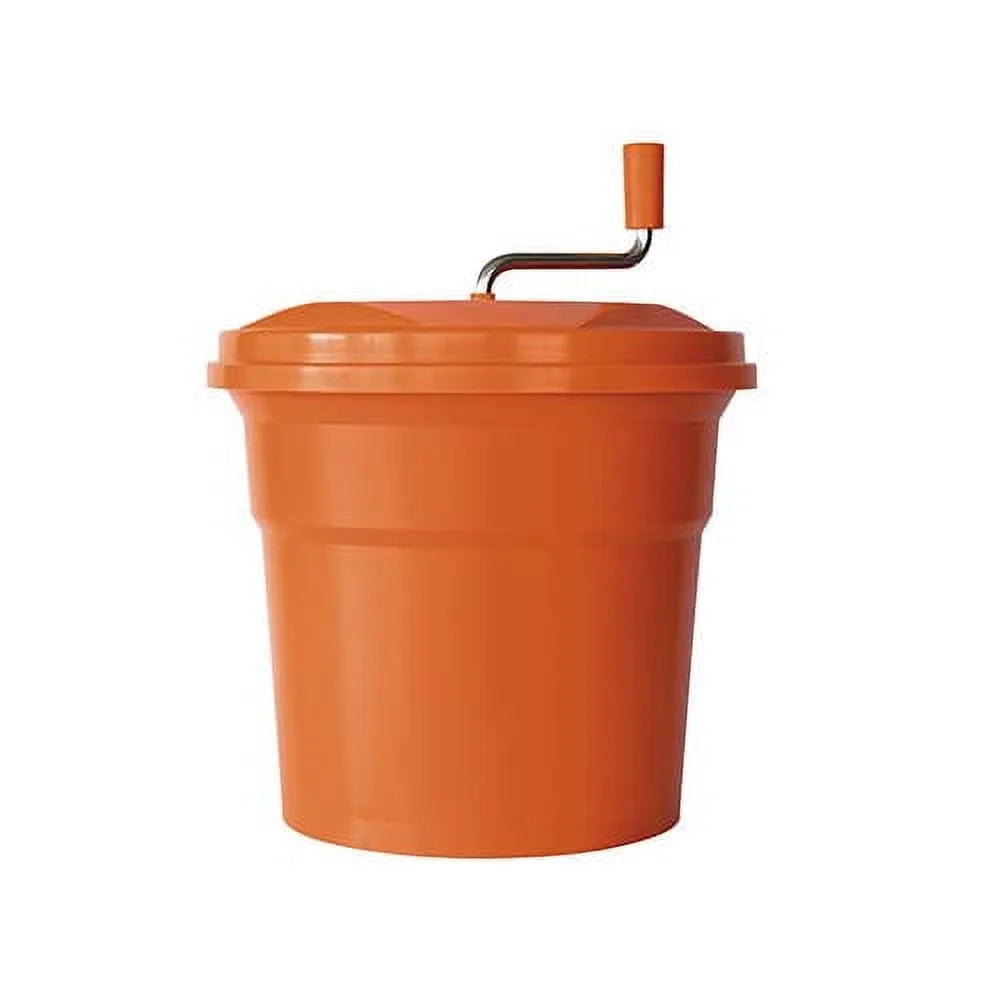 Manual Salad Spinner 5 Gallons Orange W23988