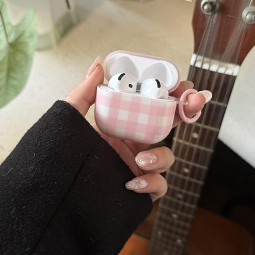 Red Polka Dot Case for AirPods 4th Generation with Keychain G2000