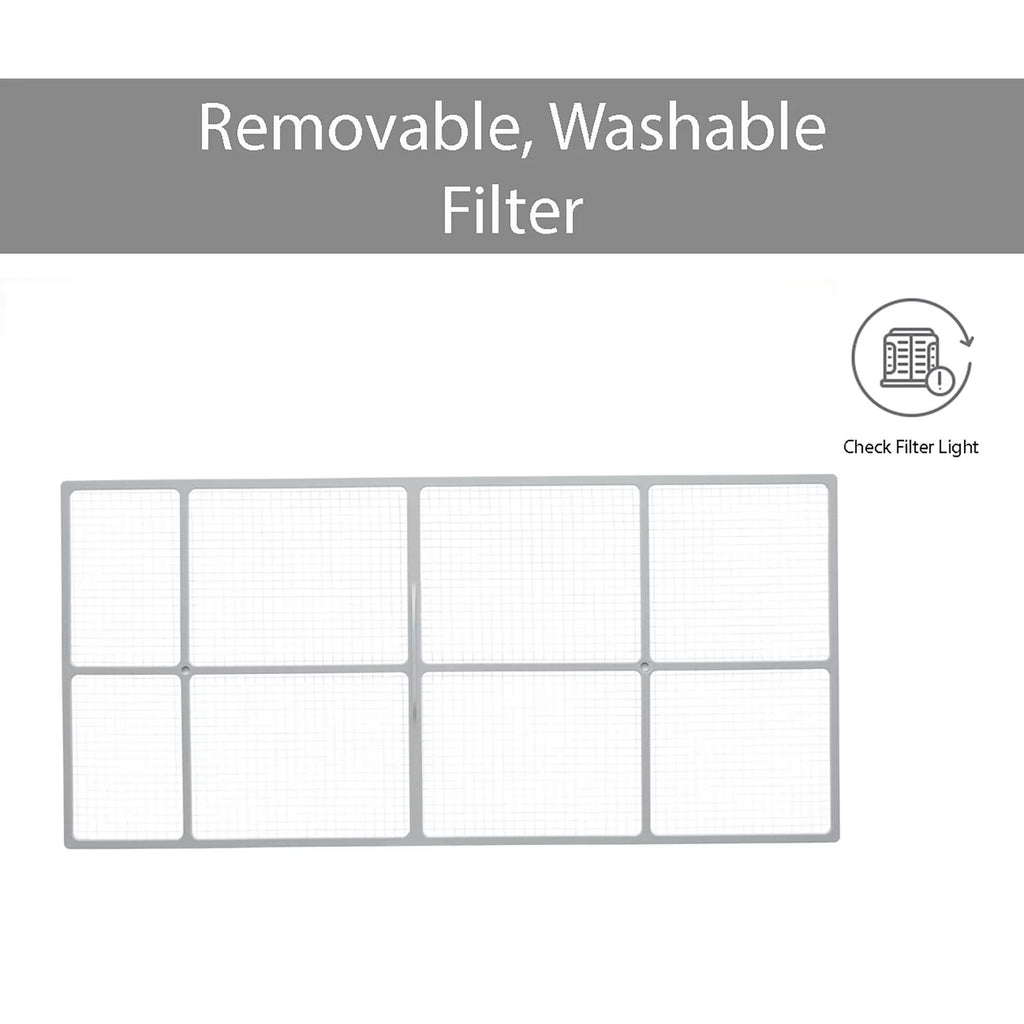 12,000 BTU Smart Window Air Conditioner P139