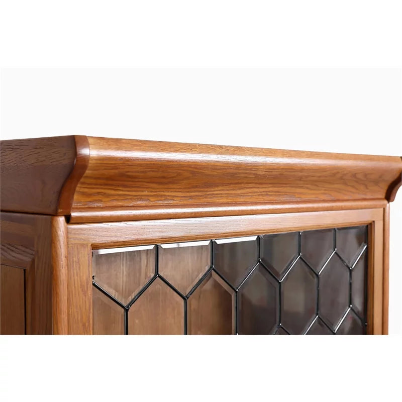 5-Stack Wood Barrister Bookcase in Cherry G3588