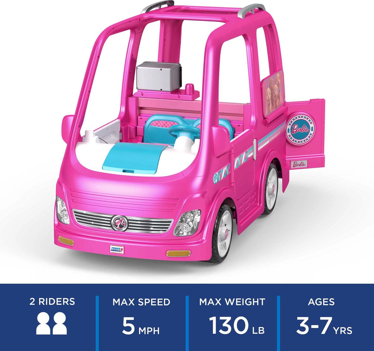 12V Battery-Powered Ride-On with Music Sounds & 14 Accessories H13136