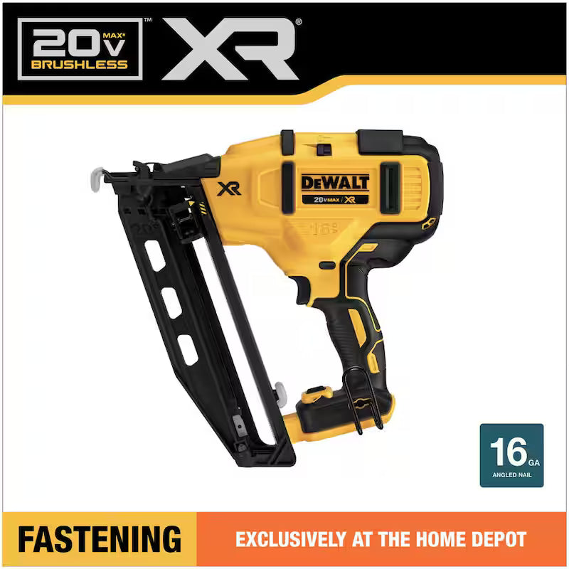 20V MAX Cordless 16-Gauge Angled Finishing Nailer B842
