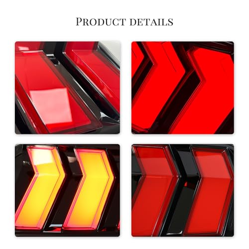 LED Tail Lights For Ford Mustang Rear Lamp Kit Assembly O891