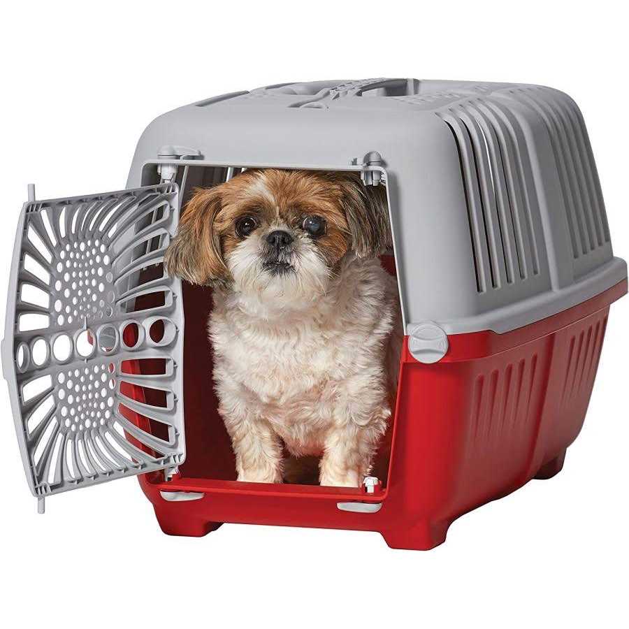 Plastic Door Travel Carrier Pet Kennel Z882526