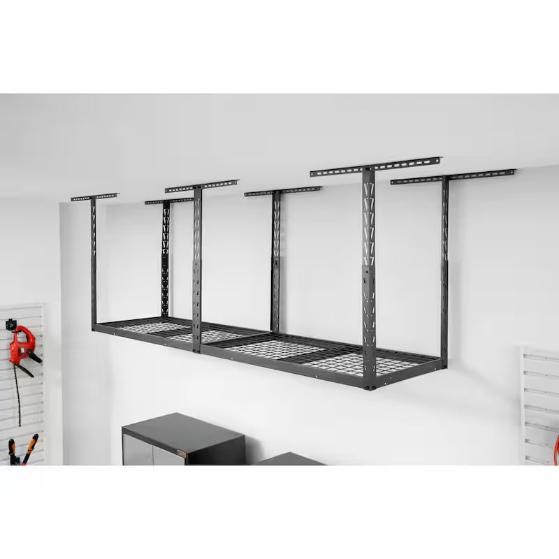 Adjustable Height Overhead Garage Storage Rack R478