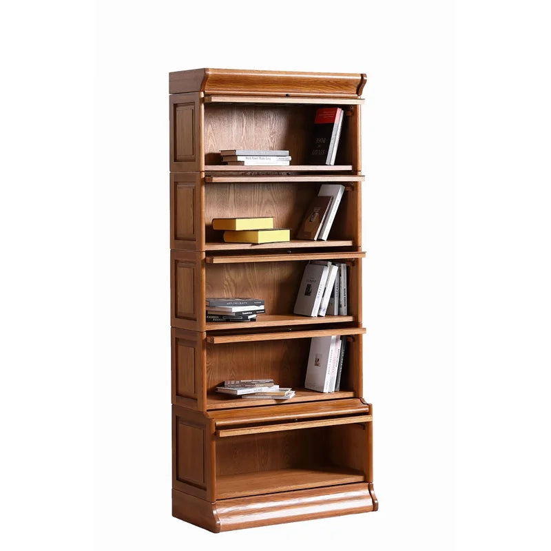 5-Stack Wood Barrister Bookcase in Cherry G3588