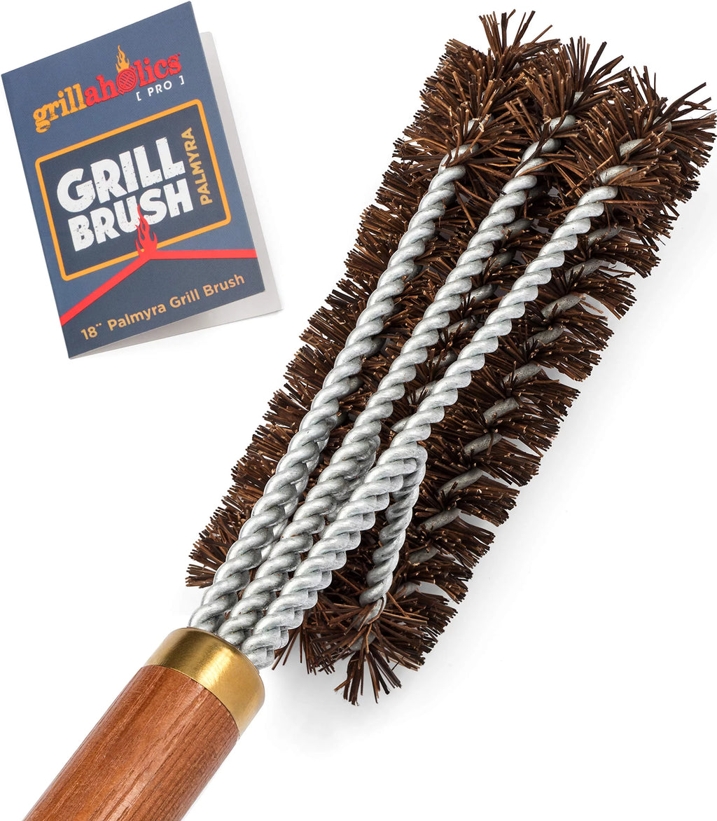 Palmyra Grill Brush with Wooden Handle C911688