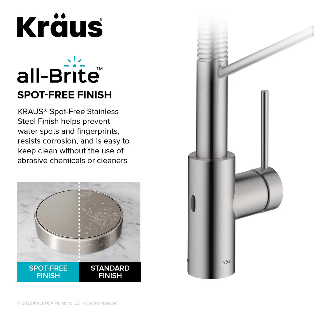Touchless Sensor Pull-Down Single Handle Kitchen Faucet F63104