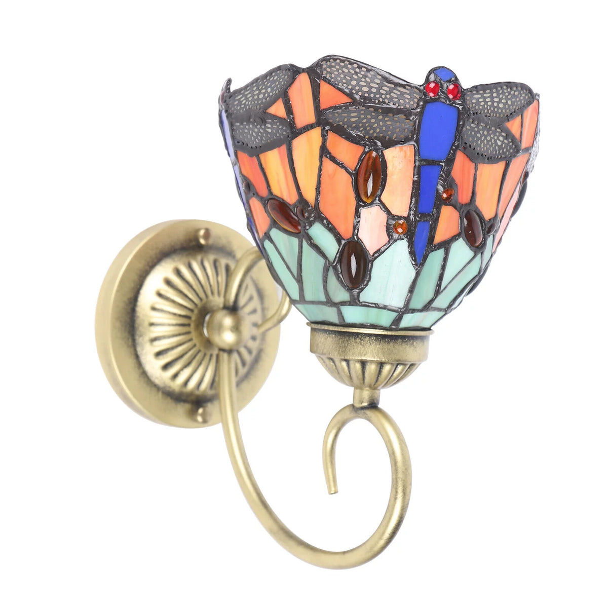 Stained Glass LED Wall Sconce P271