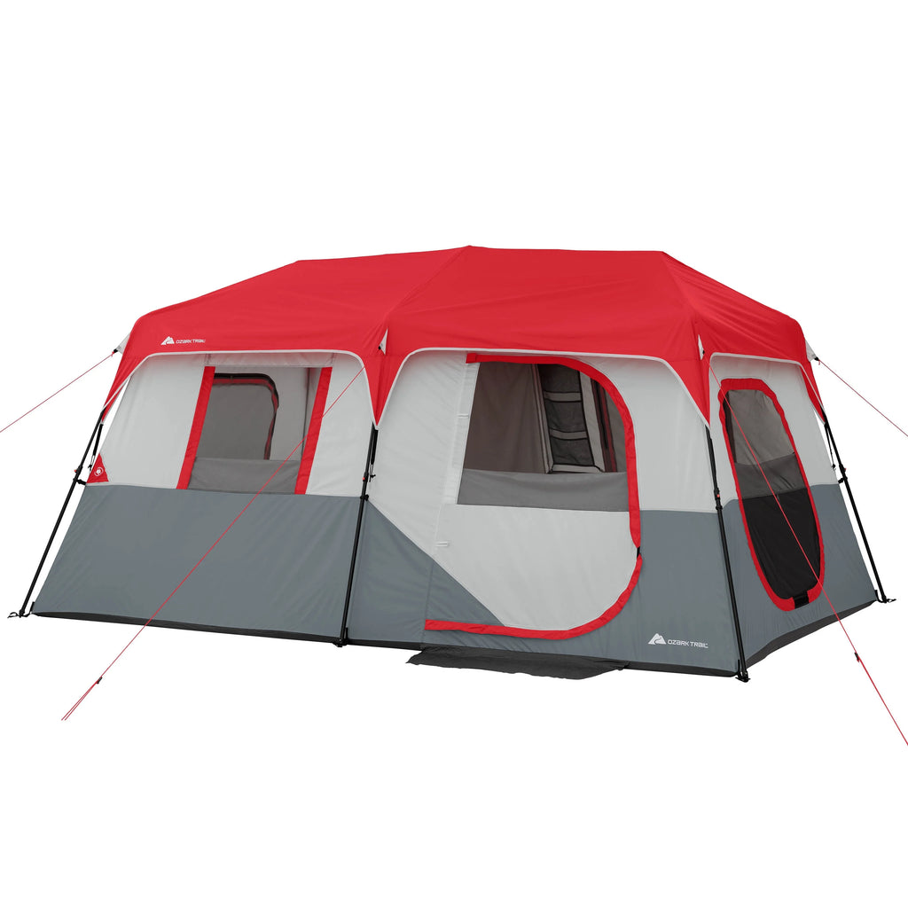 8-Person Instant Cabin Tent with LED Lights I227