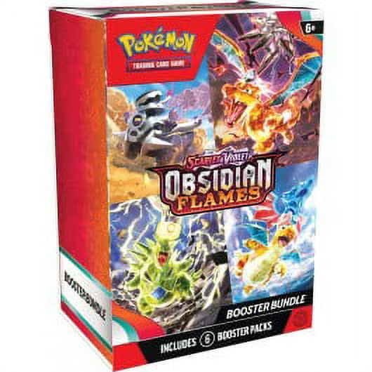 Pokemon Scarlet & Violet Obsidian Flames Booster Bundle T879
