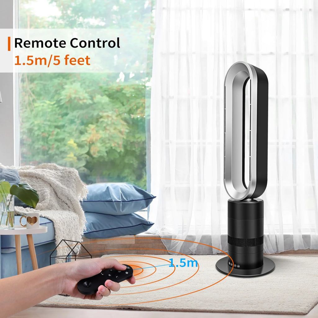 32 inch 10 Speeds Tower Heater and Cooling Fan O3568
