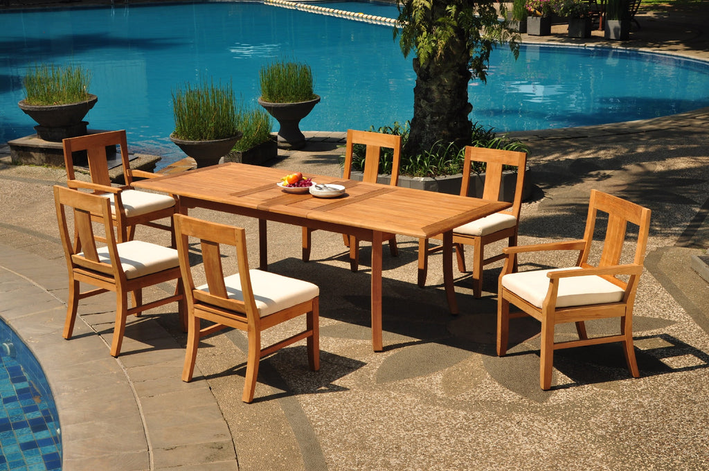 6 Seater 7 Pc Teak Dining Set A456872