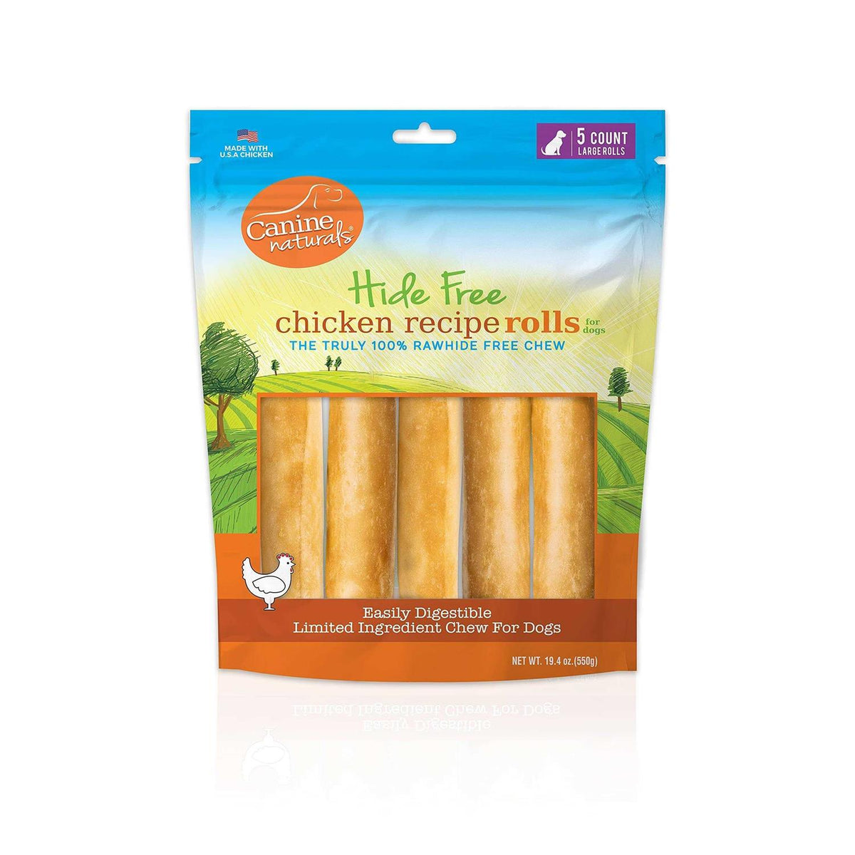 Chicken Recipe Roll Dog Chew N481903