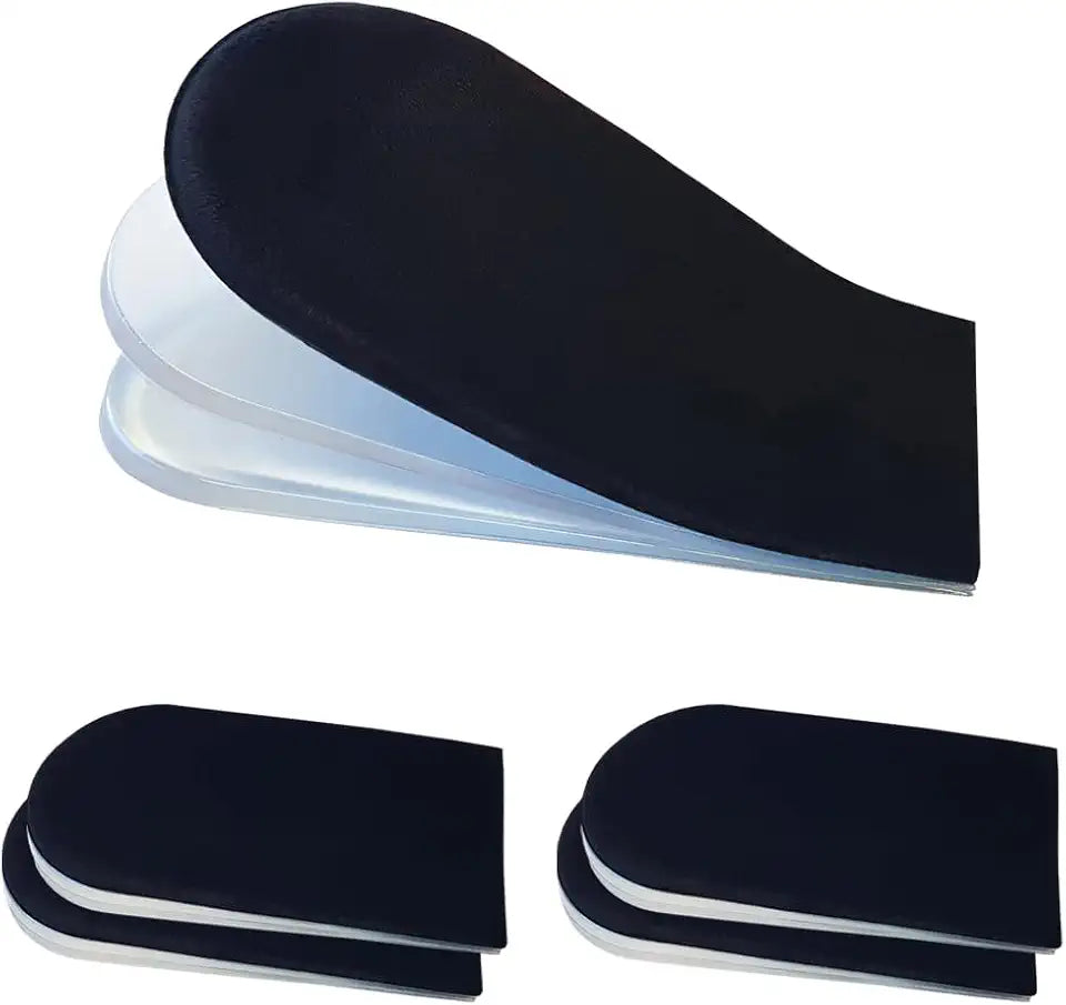3-Layer Heel Lift Inserts with Gel Cushion, Large, 2 Pairs Z40049