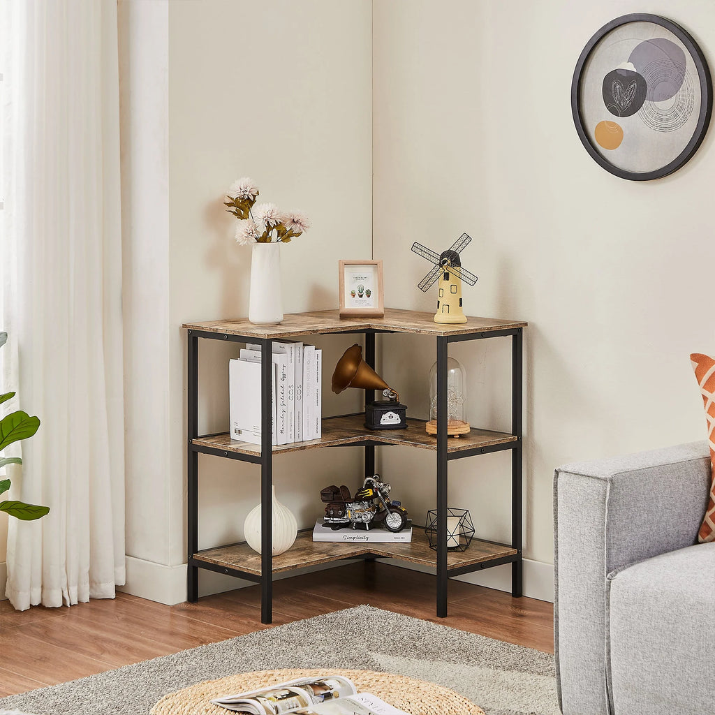 3 Tier L-Shaped Corner Shelf Q132060