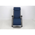 Blue Foldable Zero Gravity Lounge Chair U5909