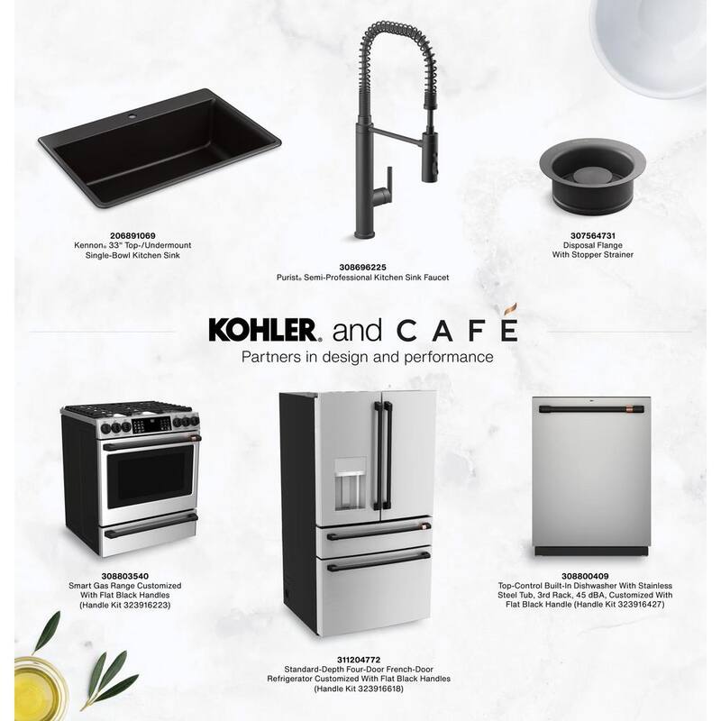 Range Handle and Knob Kit in Flat Black N952770