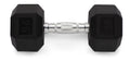 Rubber Hex Dumbbell 45 lbs O70147