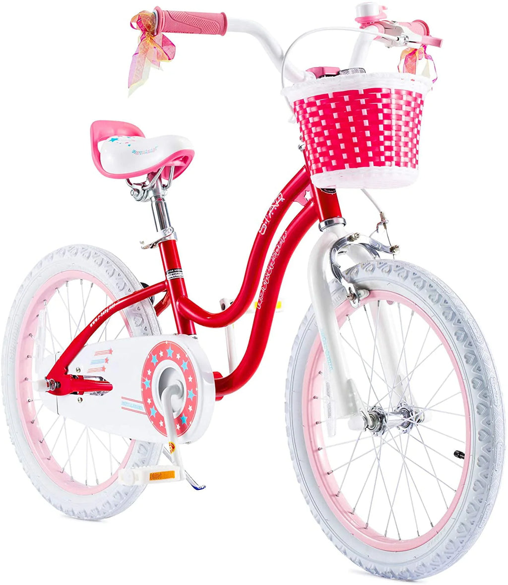 Blue 18 In. Kids Bike with Basket and Kickstand N6912