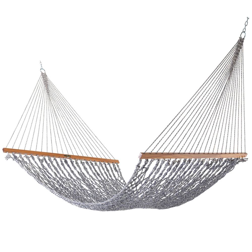 Navy Oatmeal Rope Hammock W4260