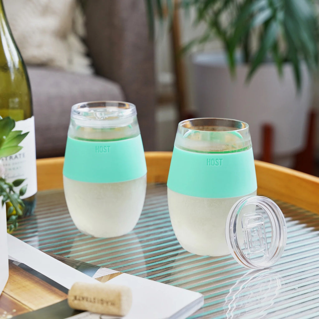 Mint Set of 2 Plastic Double Wall Insulated Wine Tumbler W107