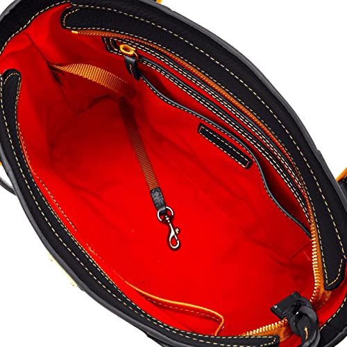 Small Pebble Grain Leather Tote H943558
