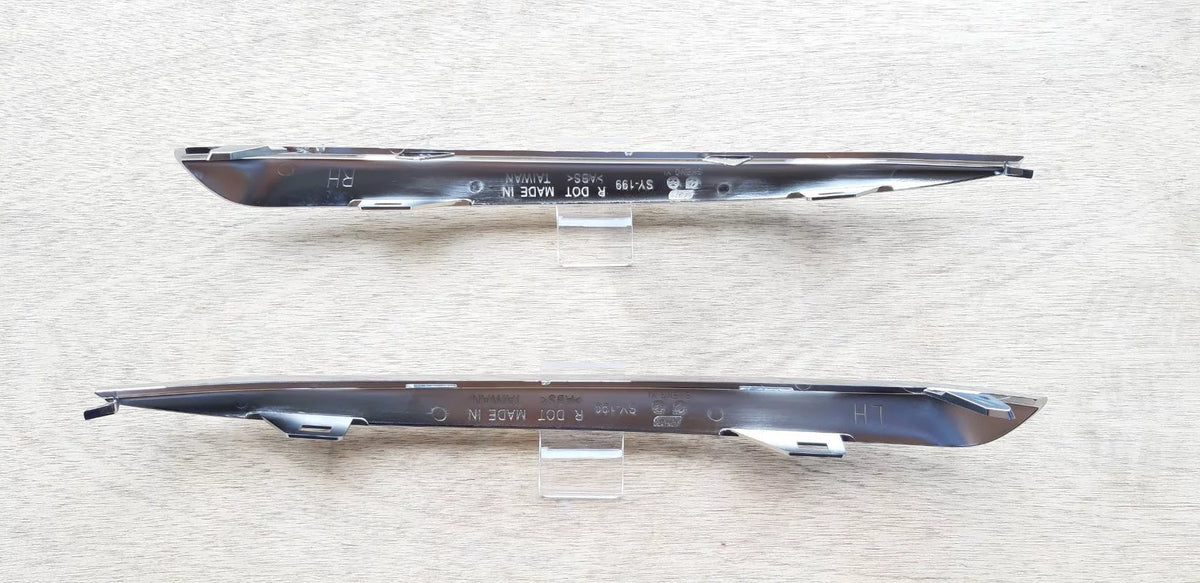Front Bumper Fog Light Trim Molding Chrome G2791