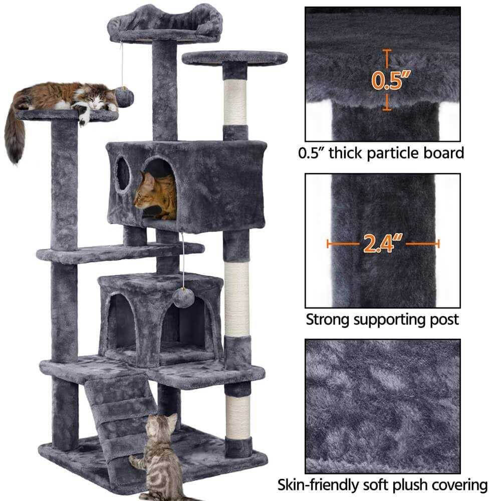 Cat Tree with 2 Condos F24377