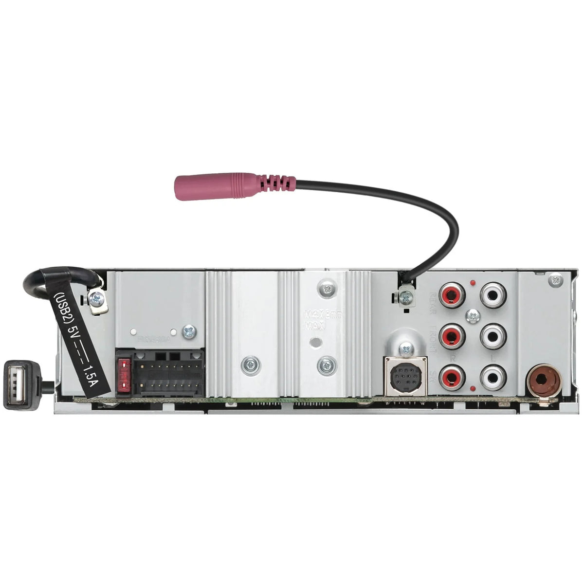 Single-Din In-Dash Digital Media Receiver with Bluetooth I531000